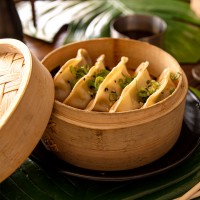 Steamed Pork Gyozas - Kow Restaurant