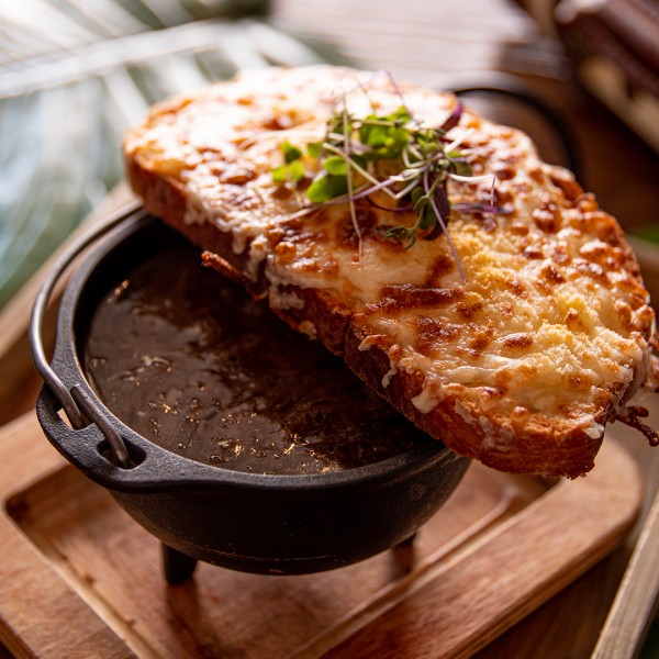 Onion Soup - Kow Restaurant